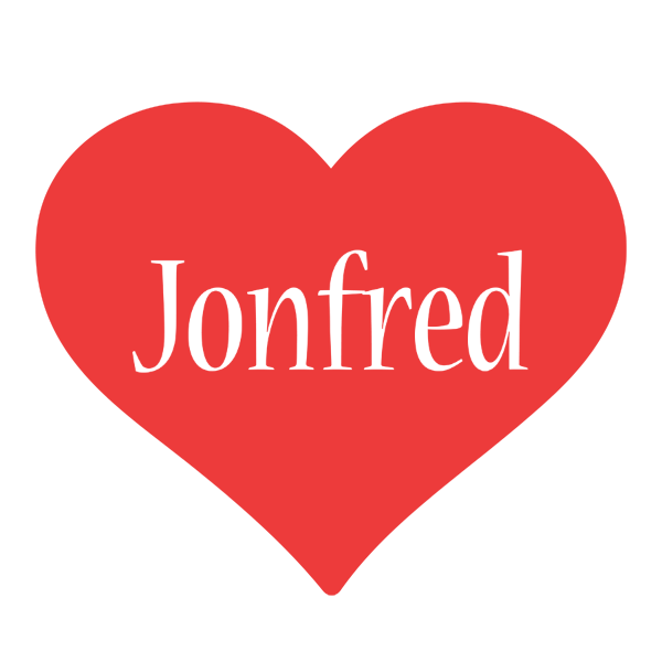 Jonfred love logo