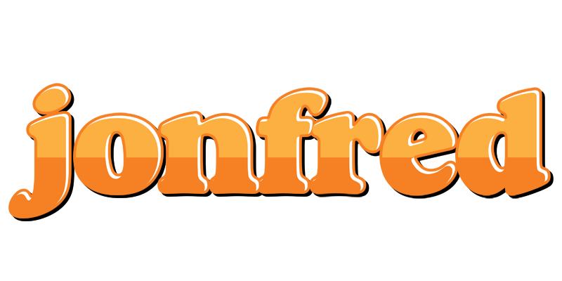 Jonfred orange logo