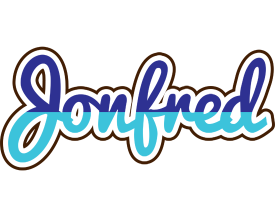 Jonfred raining logo