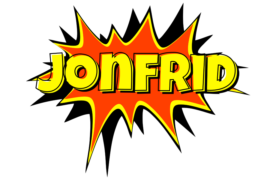 Jonfrid bazinga logo