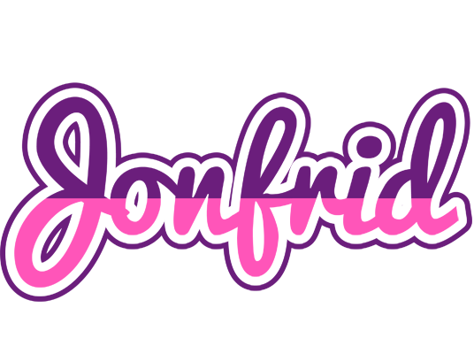 Jonfrid cheerful logo