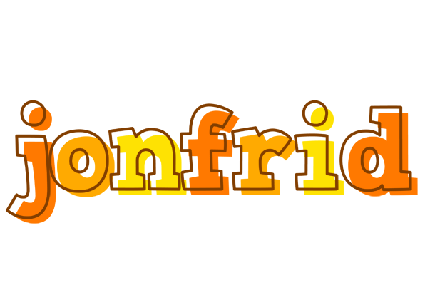 Jonfrid desert logo