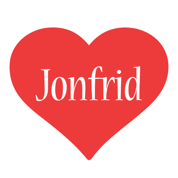 Jonfrid love logo