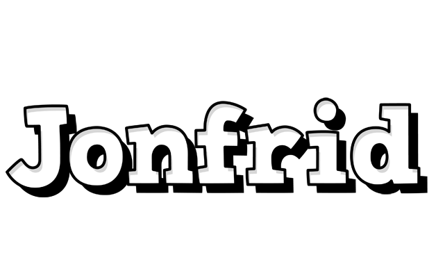 Jonfrid snowing logo