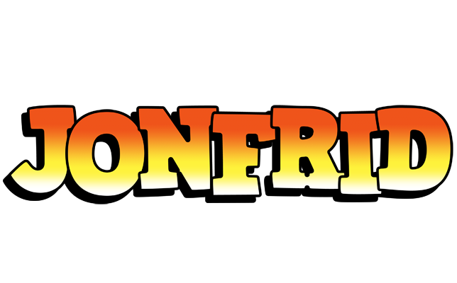 Jonfrid sunset logo