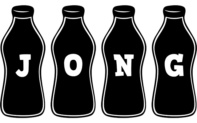 Jong bottle logo