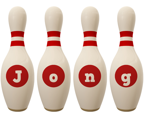 Jong bowling-pin logo