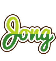 Jong golfing logo