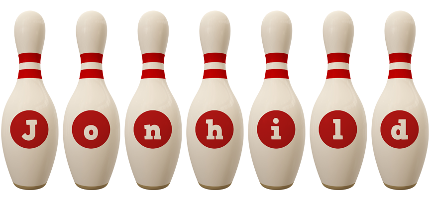 Jonhild bowling-pin logo