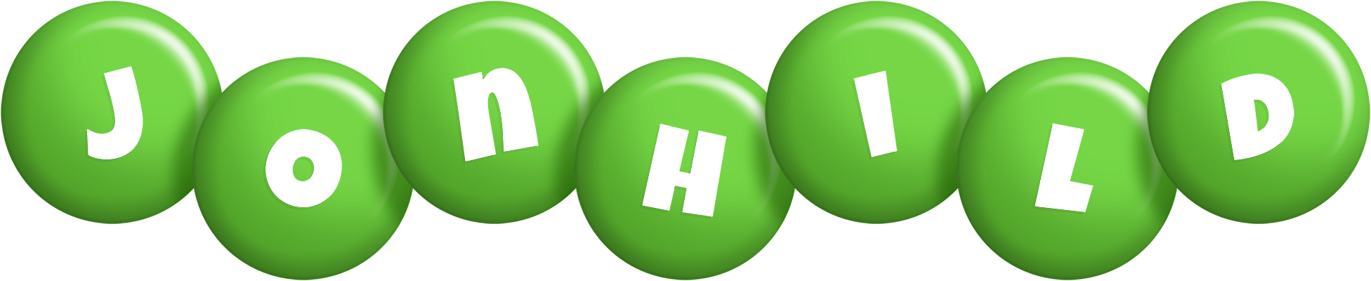 Jonhild candy-green logo