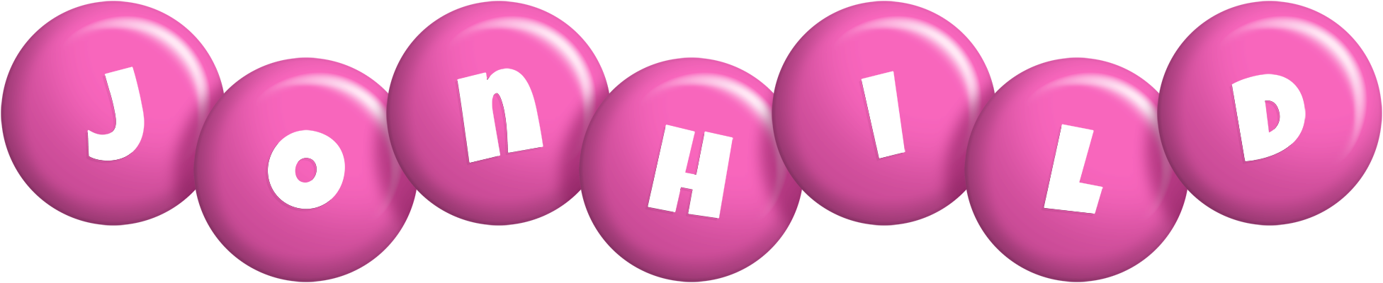 Jonhild candy-pink logo