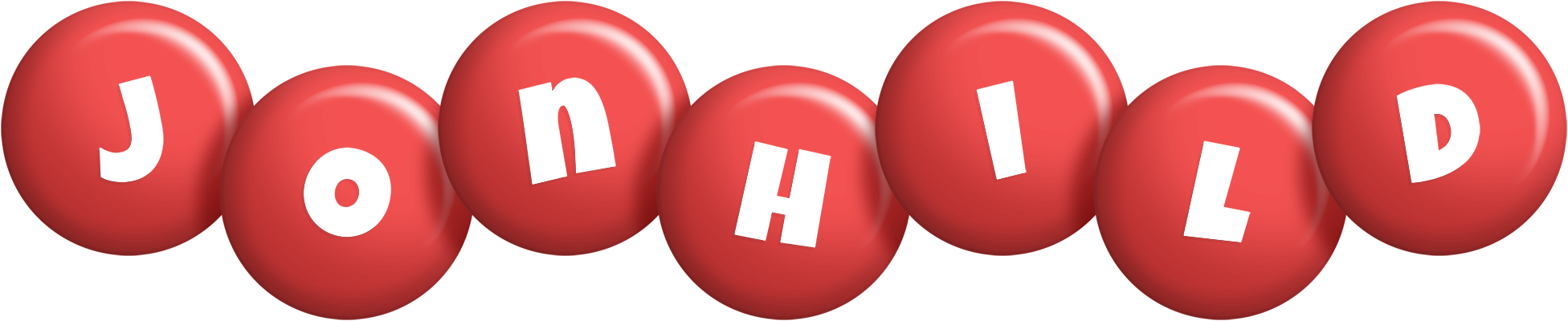 Jonhild candy-red logo