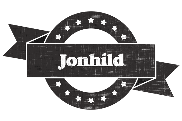 Jonhild grunge logo