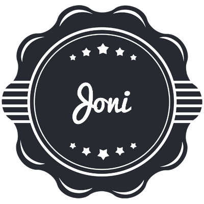 Joni badge logo