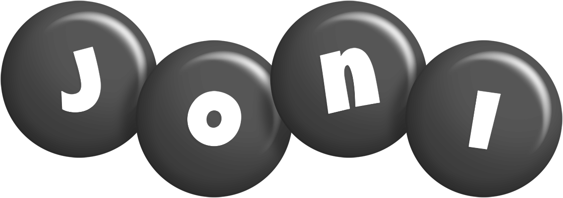 Joni candy-black logo