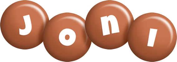 Joni candy-brown logo