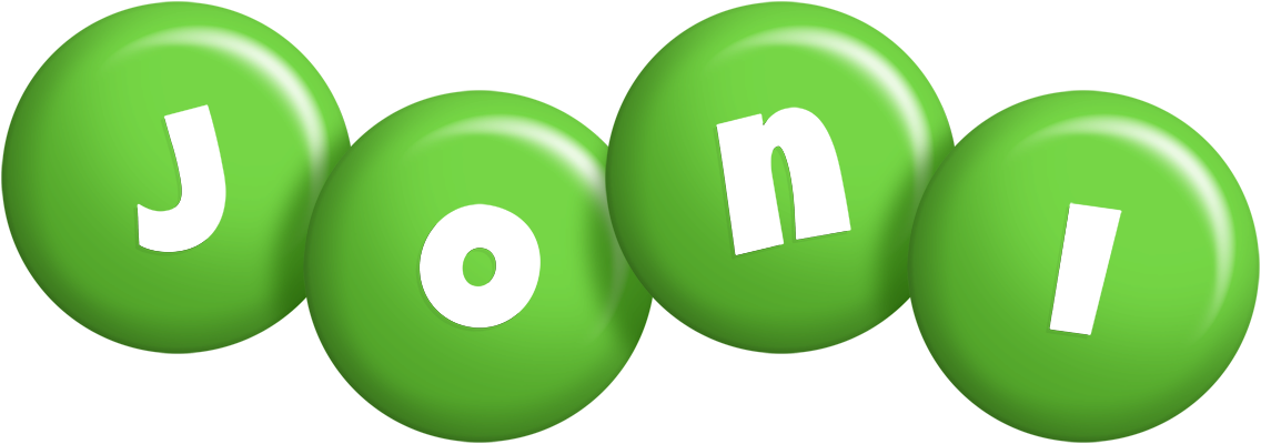 Joni candy-green logo