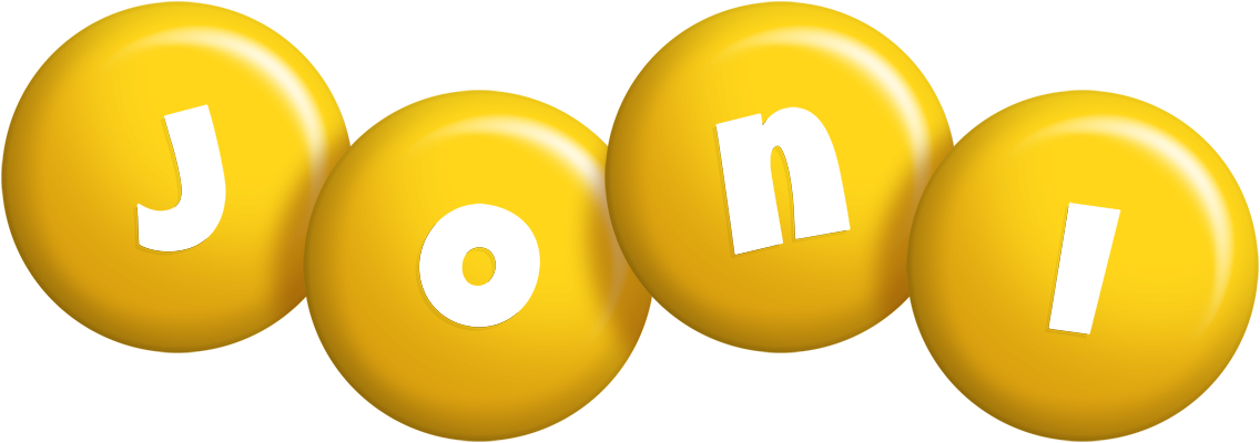 Joni candy-yellow logo