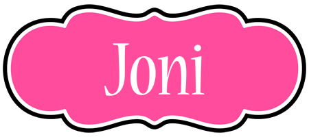 Joni invitation logo