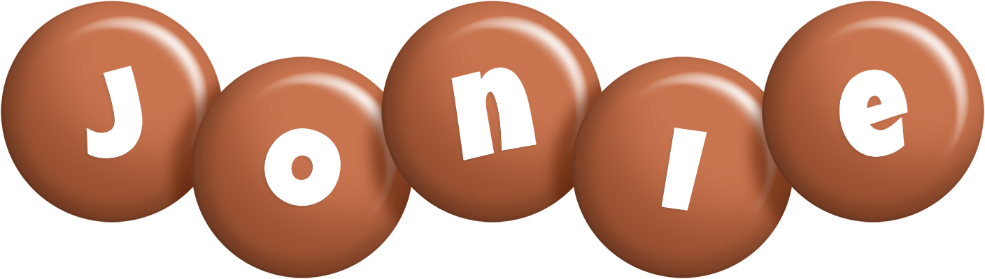 Jonie candy-brown logo