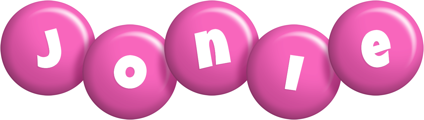 Jonie candy-pink logo