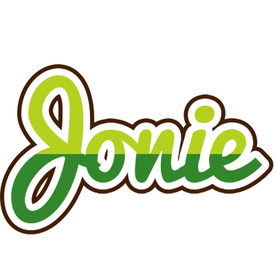 Jonie golfing logo