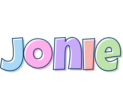 Jonie pastel logo