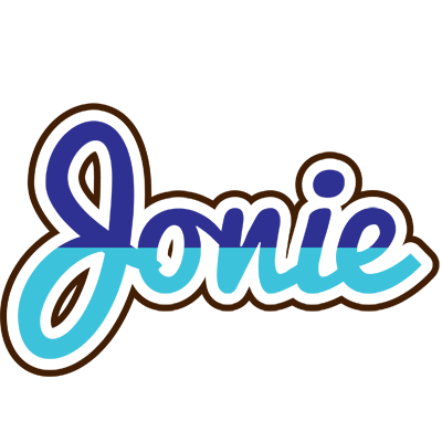Jonie raining logo
