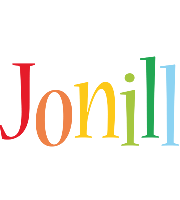 Jonill birthday logo
