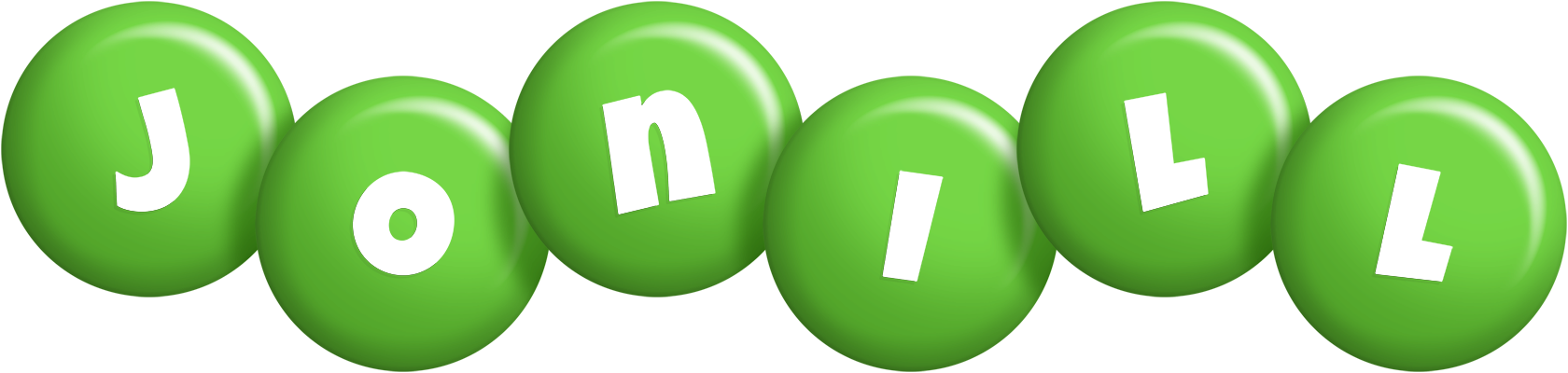 Jonill candy-green logo
