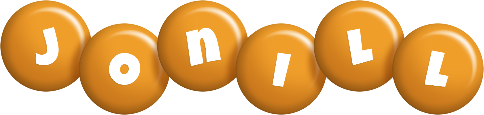 Jonill candy-orange logo