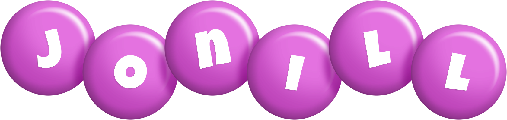 Jonill candy-purple logo