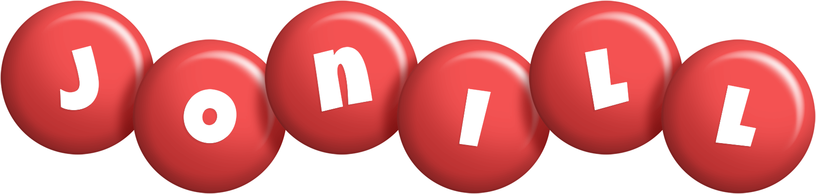 Jonill candy-red logo