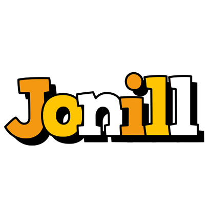Jonill cartoon logo