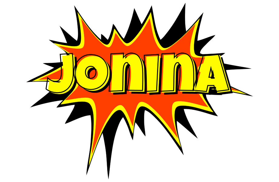 Jonina bazinga logo
