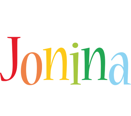 Jonina birthday logo