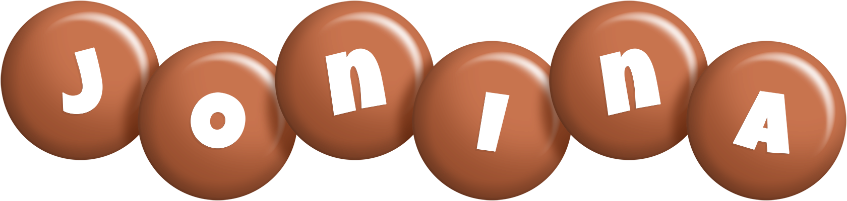 Jonina candy-brown logo