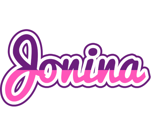 Jonina cheerful logo