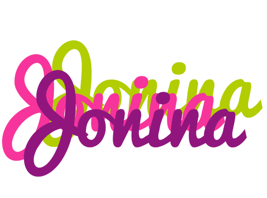 Jonina flowers logo