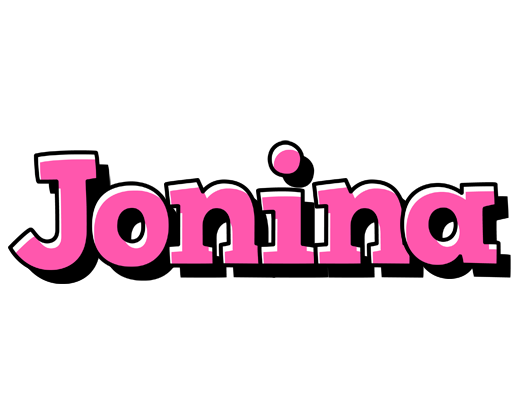 Jonina girlish logo