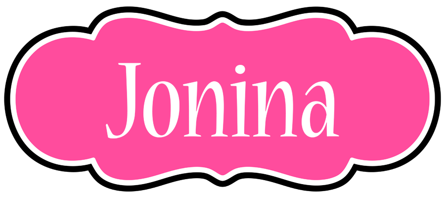 Jonina invitation logo