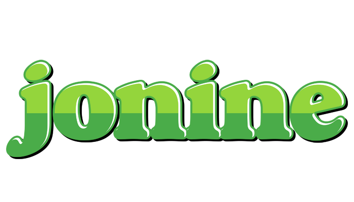 Jonine apple logo