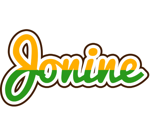Jonine banana logo