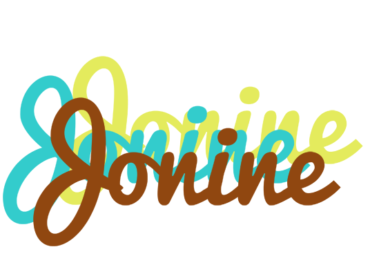 Jonine cupcake logo
