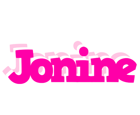 Jonine dancing logo