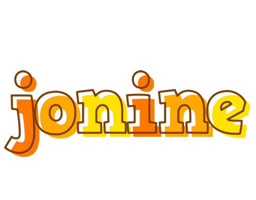 Jonine desert logo