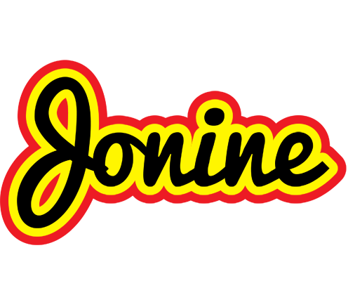 Jonine flaming logo