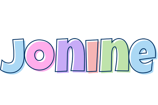 Jonine pastel logo