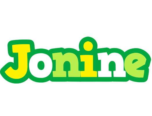Jonine soccer logo