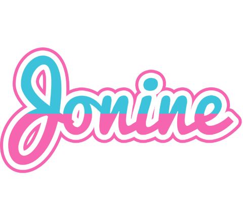 Jonine woman logo